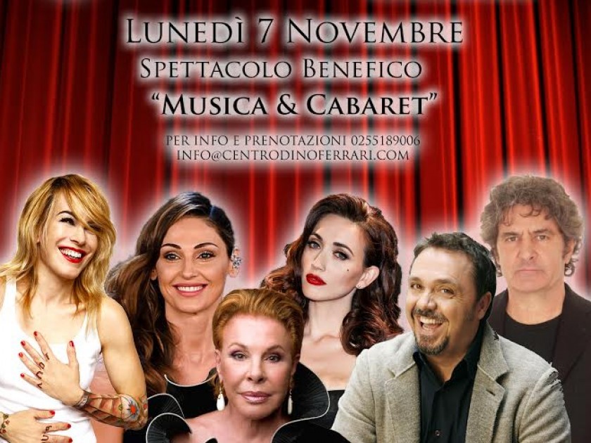 2 esclusive seats + backstage for the show "Musica e Cabaret", 7/11/16
