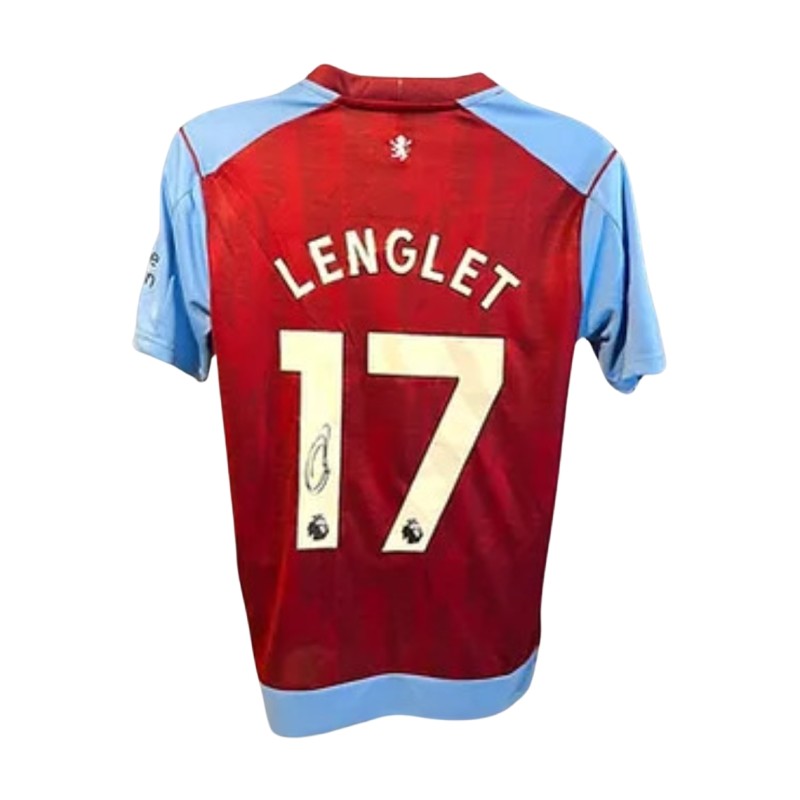 Clement Lenglet's Aston Villa 2023/24 Signed Replica Shirt 