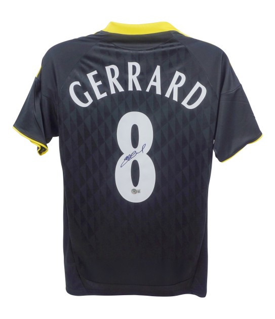 Steven Gerrard's Liverpool FC Signed Replica Shirt