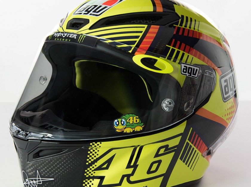 Valentino Rossi Signed 2015 Helmet - MotoGP