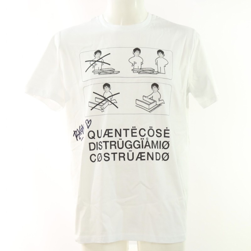 Autographed T-shirt by Rkomi - "Il ritmo delle cose" Sanremo 2025