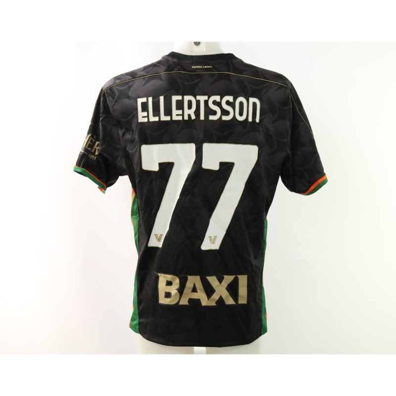 Ellertsson's Venezia vs Lazio Unwashed Shirt, 2025