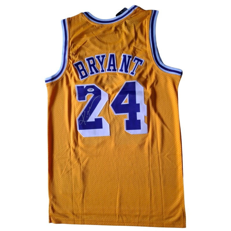 Kobe Bryant's Lakers Signed Replica Shirt