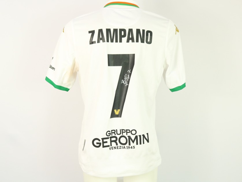 Zampano's Unwashed Shirt, Ascoli vs Venezia 2024 - Autografata