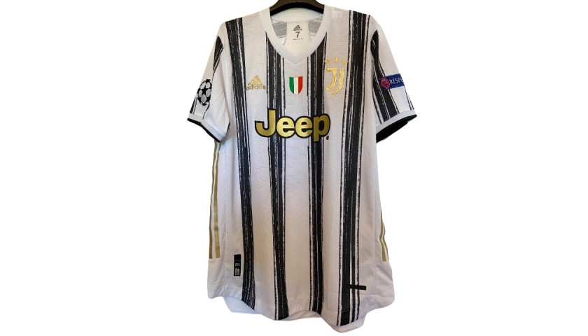 Bonucci's Juventus Match Shirt, UCL 2020/21 - CharityStars