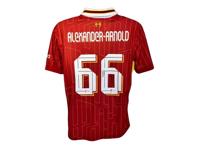 Trent Alexander-Arnold's Liverpool 2024/25 Signed Shirt