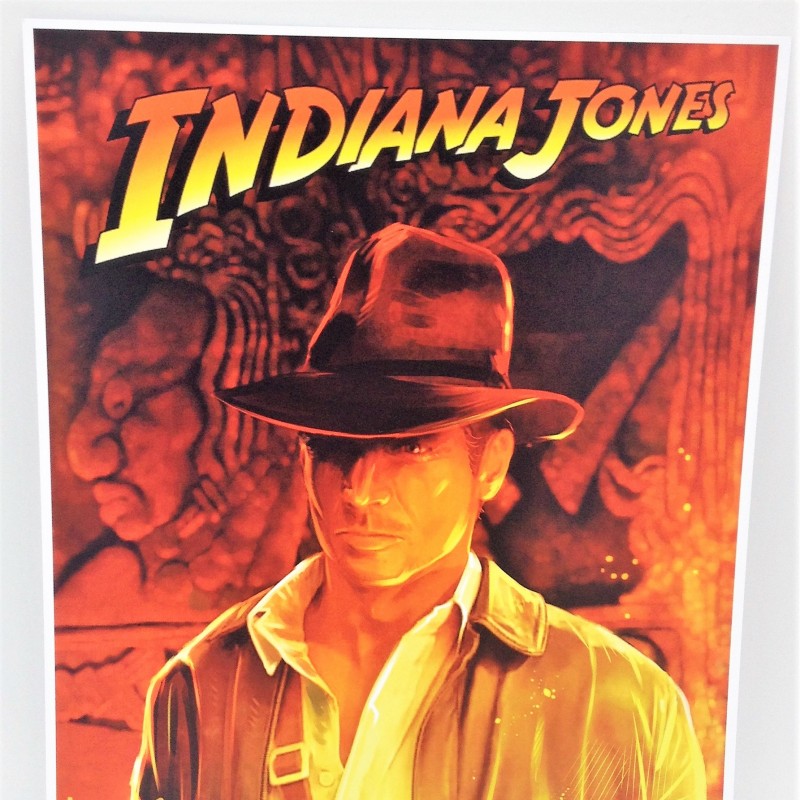 "Indiana Jones" Original Board by Fabrizio De Fabritiis