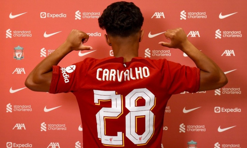 Fábio Carvalho's Liverpool 2022/23 Signed Shirt