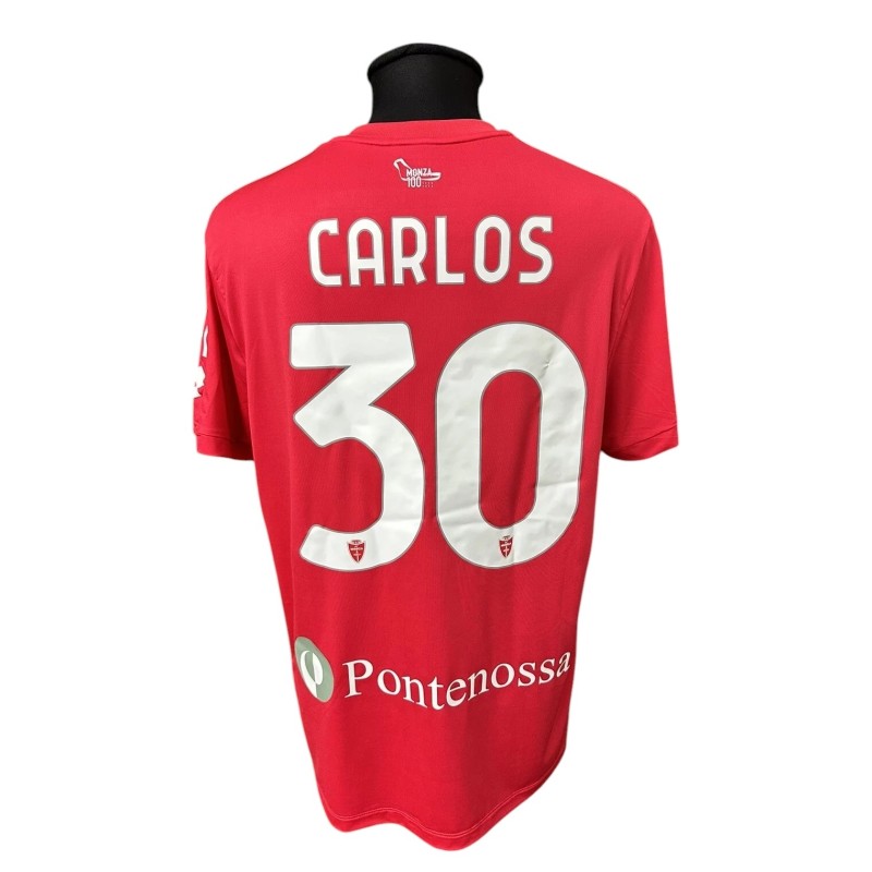 Carlos' Monza vs Juventus Unwashed Shirt, 2022