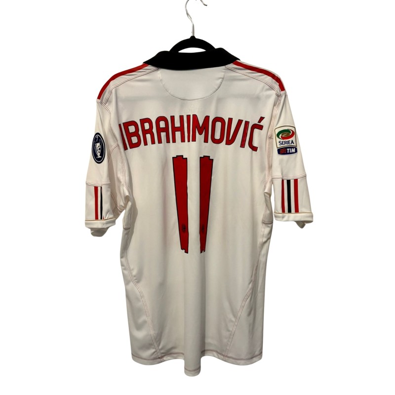 Ibrahimovic's Issued Shirt, Chievo Verona vs Milan 2011