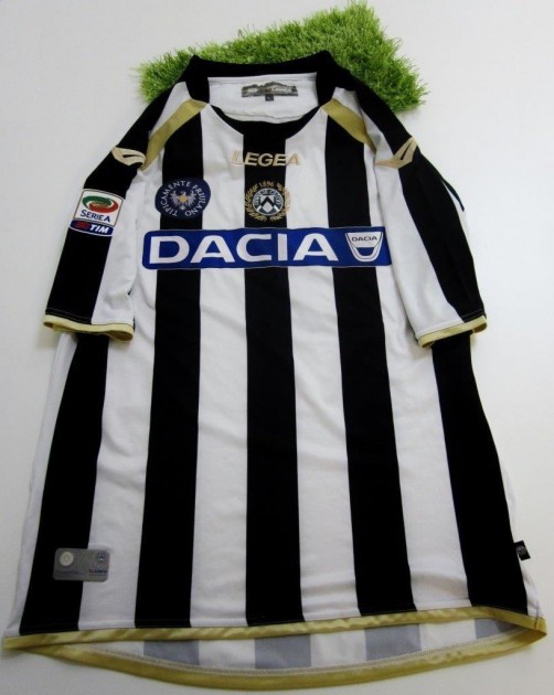 Udinese match worn shirt, Sanchez, Serie A 2010/2011