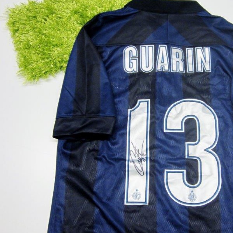 Guarin match worn shirt, Inter, Inter-Juventus, Serie A 13/14 - signed