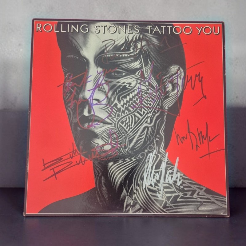 The Rolling Stones Signed 'Tattoo You' Vinyl LP