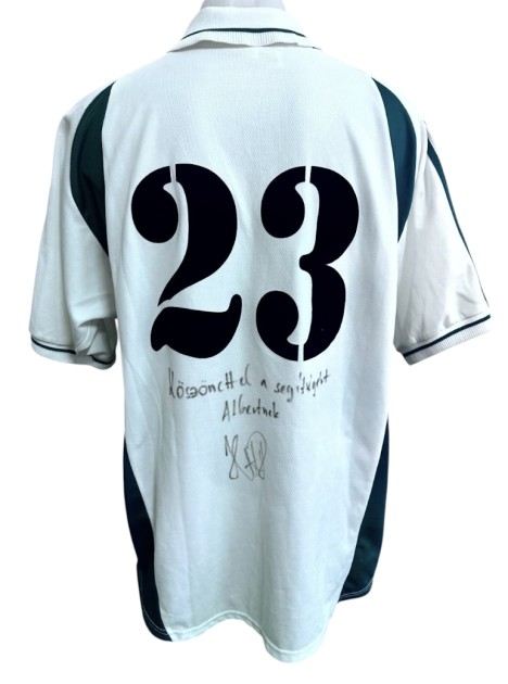 Ferencvaros Signed Match-Issued Shirt, 2001/02