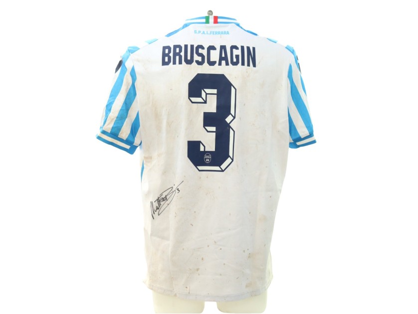 Bruscagin's Signed Unwashed Shirt, Pontedera vs SPAL 2024 