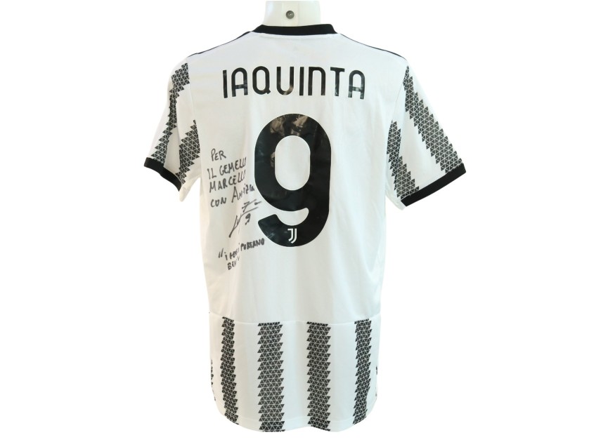 Maglia Ufficiale Iaquinta Juventus, 2022/23 - Autografata