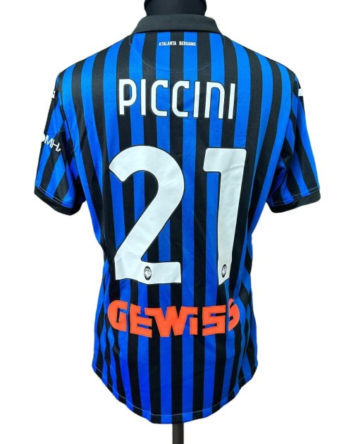 Piccini's Atalanta Match-Issued Shirt, 2020/21