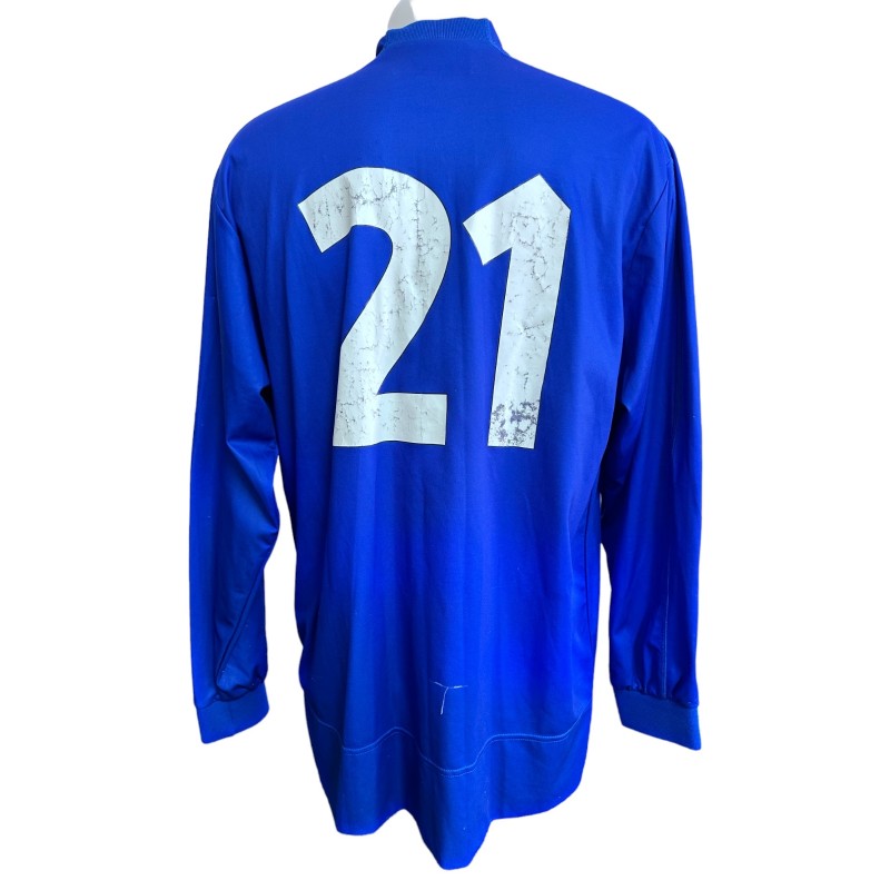 Pirlo's Italy U21 Match Shirt, 1999
