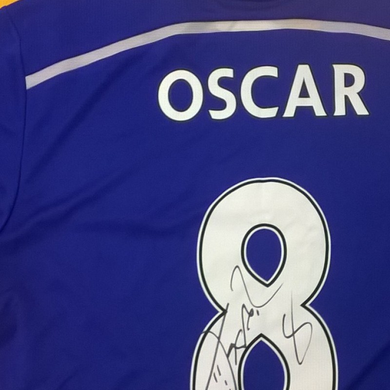 Chelsea Shirt Signed by Oscar