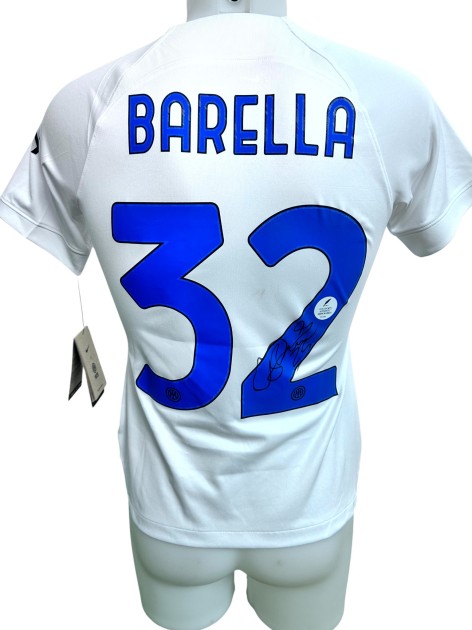 Barella's Inter Signed Official Shirt, 2023/24
