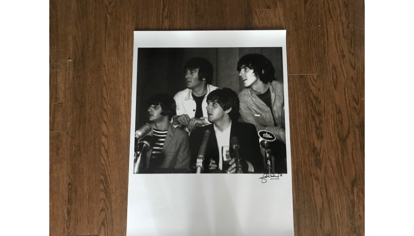 John Rowlands Signed The Beatles Photograph