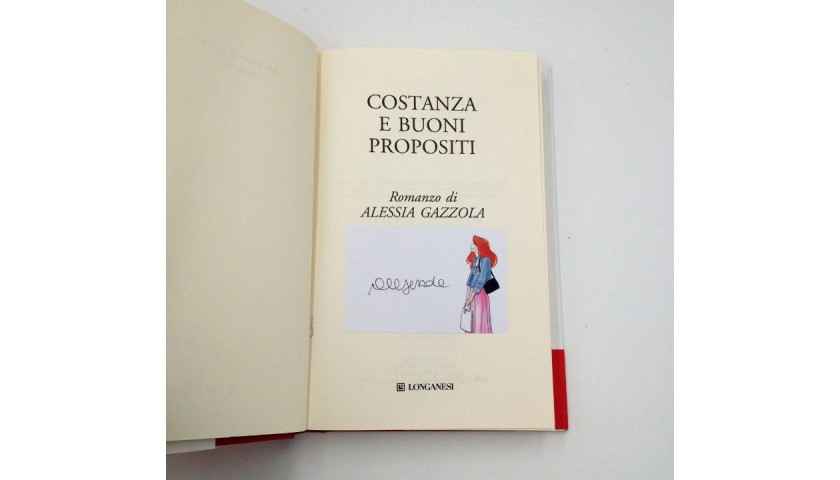 Libro Costanza e buoni propositi autografato da Alessia Gazzola -  CharityStars