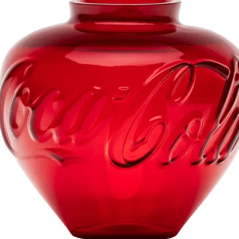 "Coca-Cola Glass Vase" by Ai Weiwei