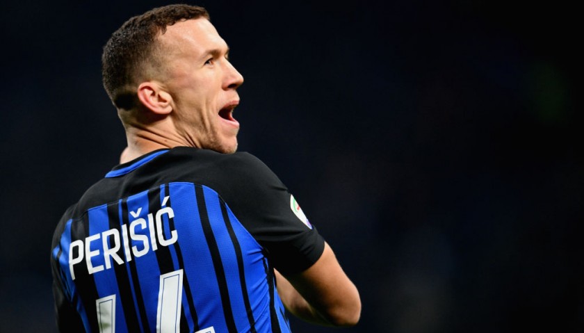 Official Perisic 2017/18 Inter Shirt, Signed 