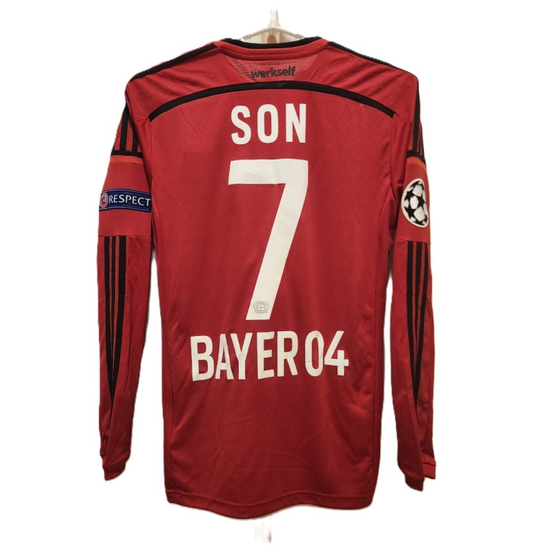 Maglia da gioco Son Bayer Leverkusen, 2014/15