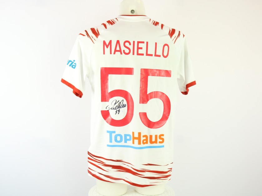 Maglia Masiello unwashed Sudtirol vs Cosenza 2024 - Autografata