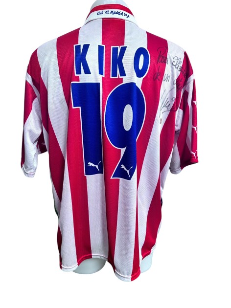 Kiko's Atletico Madrid Signed Official Commemorative Shirt