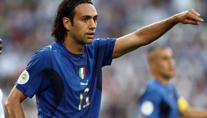 Maglia Alessandro Nesta Italia - Autografata 