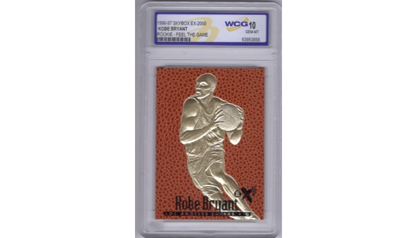 Limited Edition Gold Card Kobe Bryant 1996/97