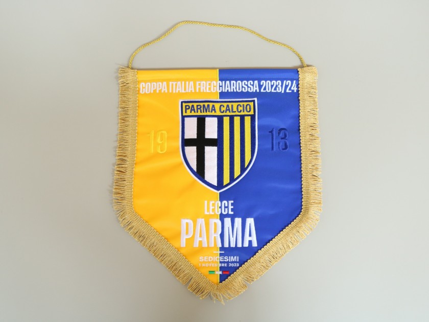 Gagliardetto gara Lecce vs Parma, Coppa Italia 2023