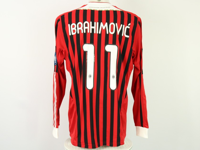 Ibrahimović's AC Milan Match Shirt, 2011/12