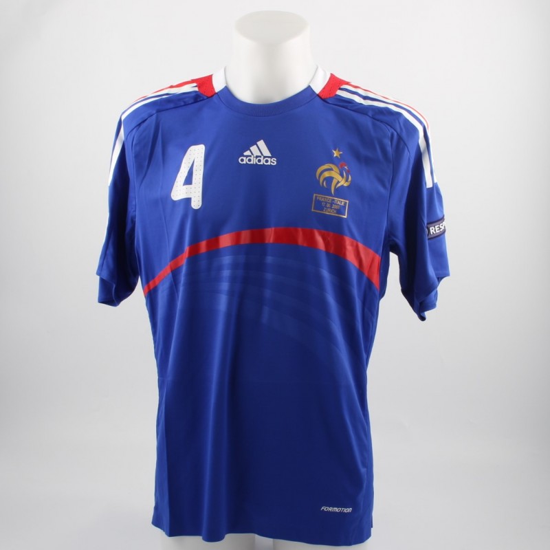 Flamini shirt, issued France-Italia Euro2008 17/06