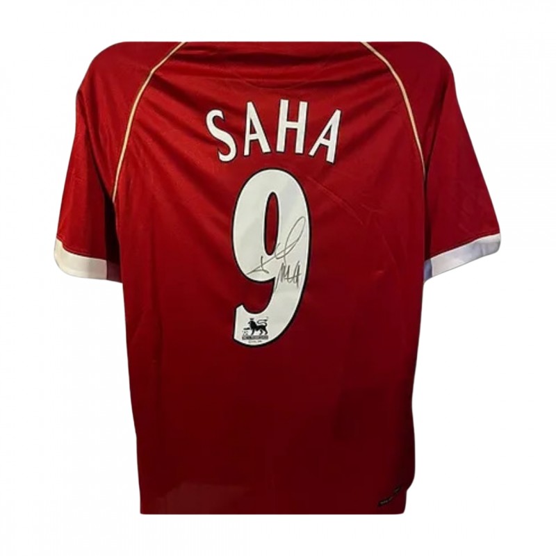 Louis Saha's Manchester United 2006/07 Signed Shirt