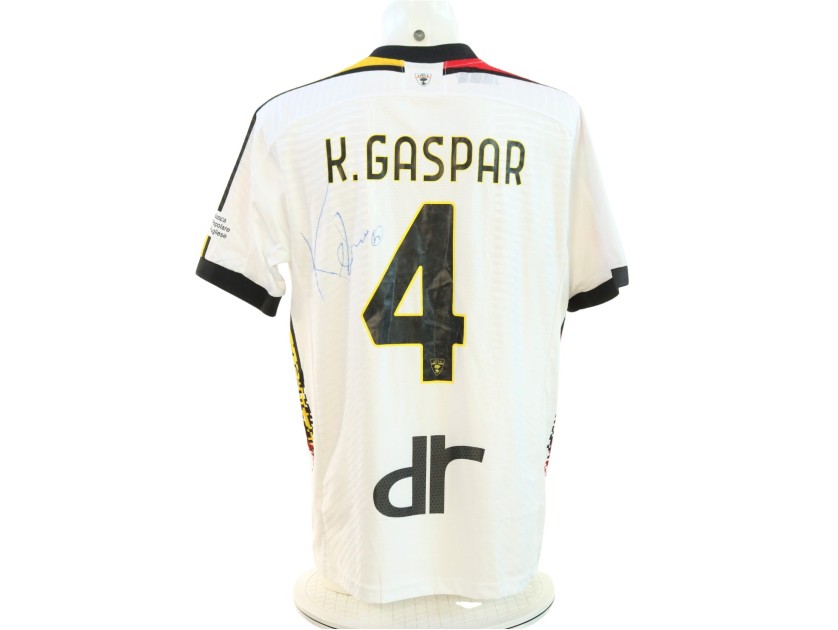 Gaspar's Signed Unwashed Shirt, Roma vs Lecce 2024