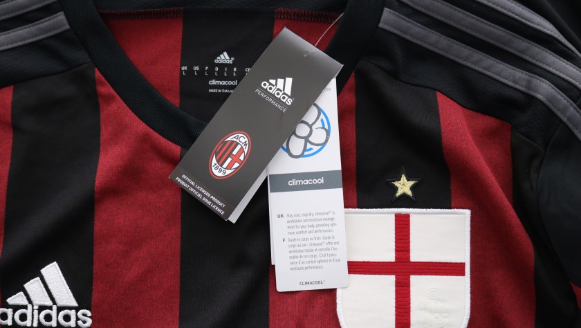 AC Milan 2015/16 adidas Home Kit - FOOTBALL FASHION
