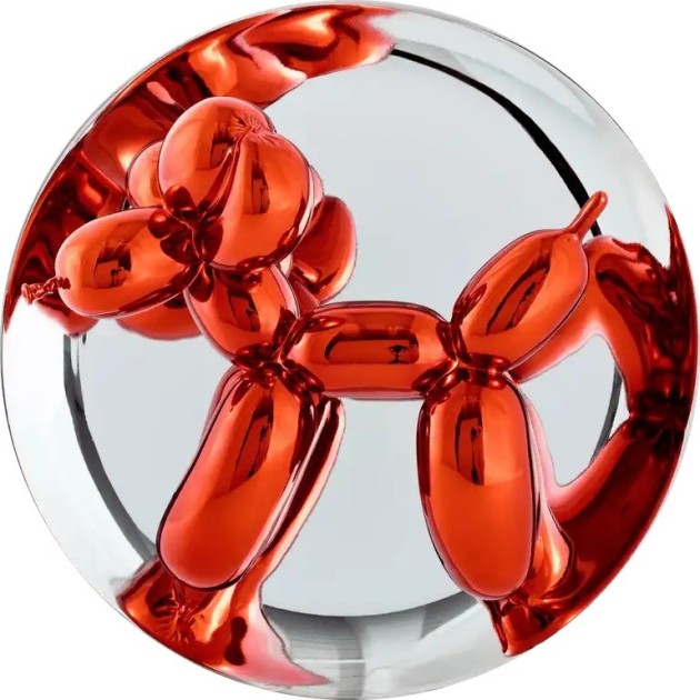 "Balloon Dog (Orange)" artwork by Jeff Koons