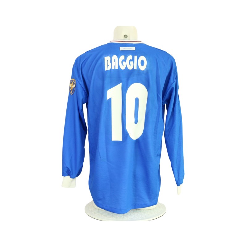 Baggio's Brescia Match-Issued Shirt, 2001/02