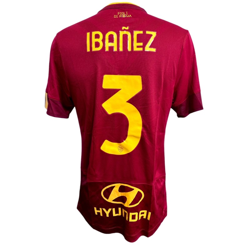 Ibanez's Roma Issued Shirt, 2021/22