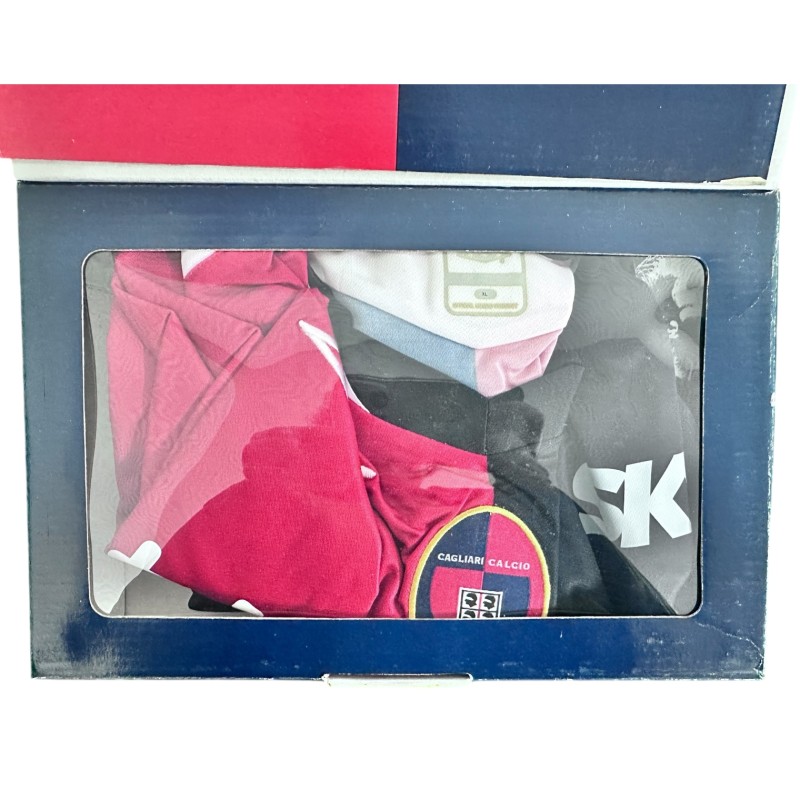 Cagliari's Limited Edition Official Shirt Box Set, 2007/08