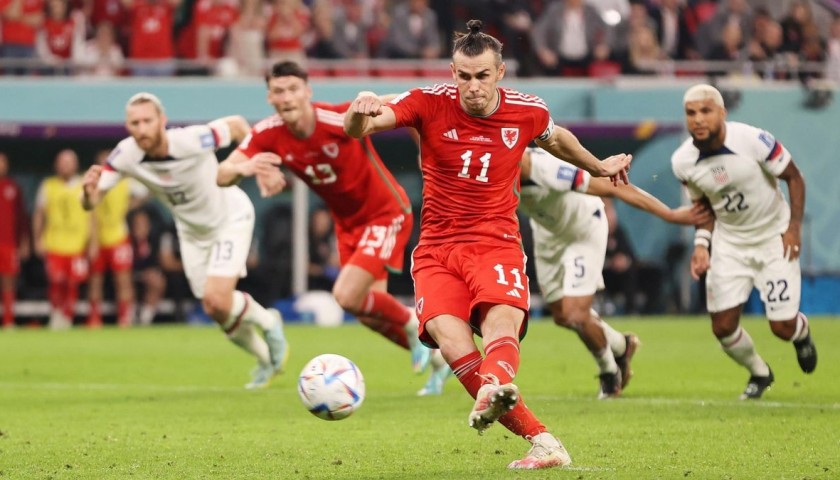 Wales National Team Gareth Bale #11 Qatar World Cup 2022-23 - Away