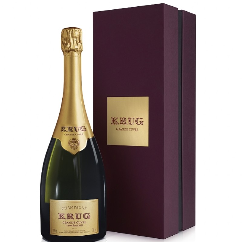 Krug Grande Cuvée 172 Ème Édition Coffret