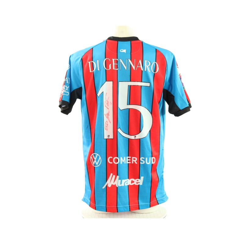 Di Gennaro's Catania vs Foggia Signed Unwashed Shirt, 2025