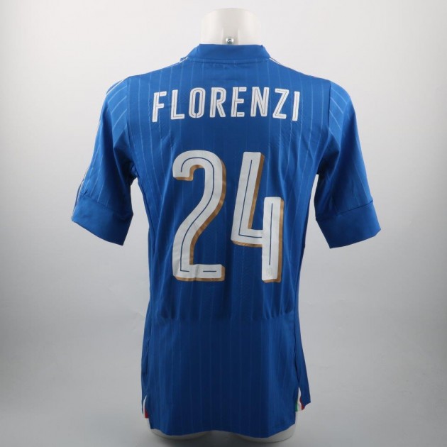 Florenzi Italy shirt, issued season 2016