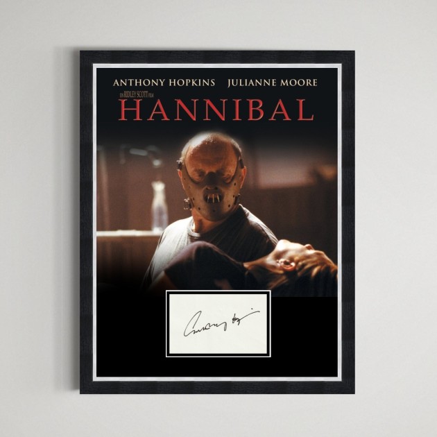 Anthony Hopkins - Hannibal Signed Display