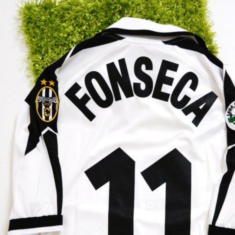 Juventus match worn/issued shirt by Daniel Fonseca, Serie A 98/99
