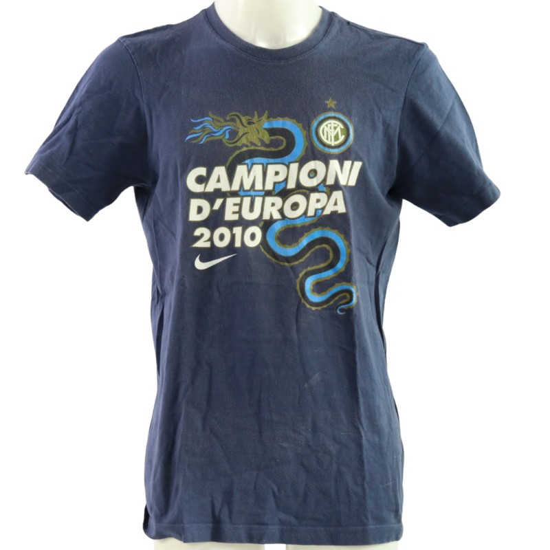 Inter Commemorative Champions League Issued Shirt, UCL 2010